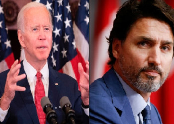 مكالمة هاتفية دافئة بين ترودو وبايدن