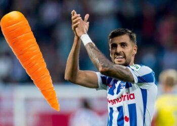 “جزرة” تتسبب في غياب لاعب سويدي عن الملاعب لأسابيع