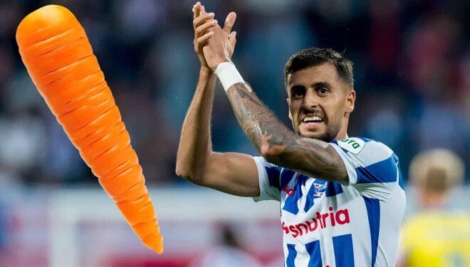 “جزرة” تتسبب في غياب لاعب سويدي عن الملاعب لأسابيع