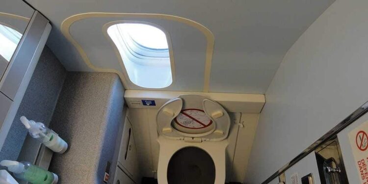 طائرة تفرغ مياه الصرف الصحي فوق حديقة بريطانية!!