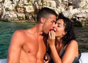 جورجينا رودريغز تأكل الطعام من فم كريستيانو رونالدو