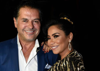 راغب علامة وشيرين عبد الوهاب معاً في قرطاج