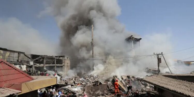 إنفجارٌ هائل يهزّ العاصمة الأرمينية