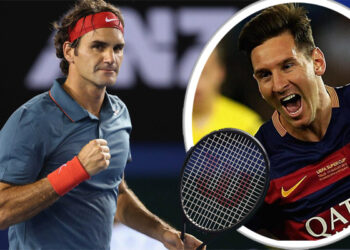 فيديرر يغادر الملاعب وميسي يودعه برسالة مؤثرة