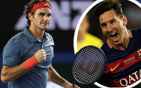 فيديرر يغادر الملاعب وميسي يودعه برسالة مؤثرة