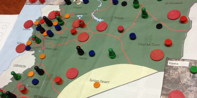خارطة عن الجيوش الأجنبية في سوريا هذا جديدها