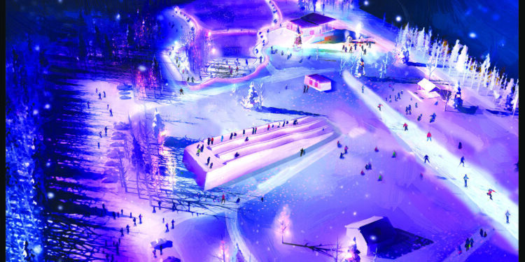 موقع جديد للتزلج على الجليد يفتح ابوابه هذا الشتاء بالقرب من مونتريال