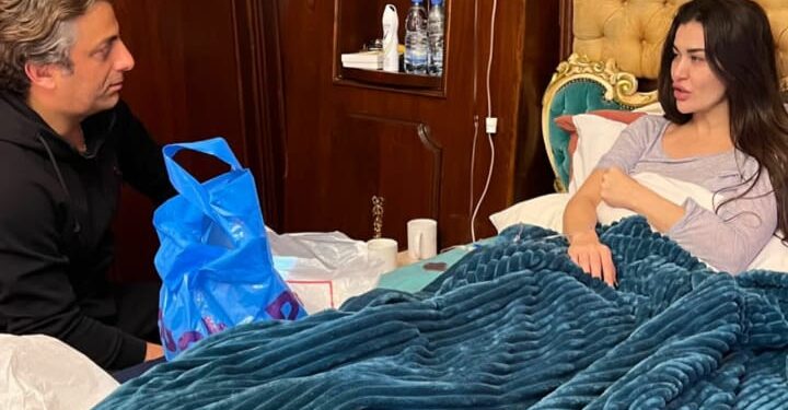 نادين الراسي بالصور وهذا وضعها الصحي