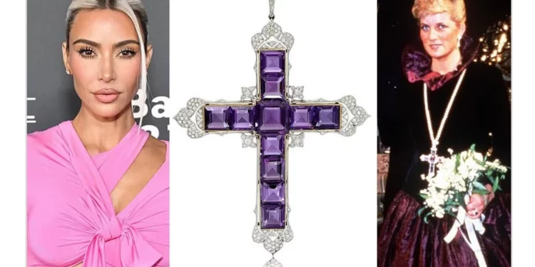كيم كارديشيان تشتري قلادة الاميرة ديانا ب 197 الف دولار